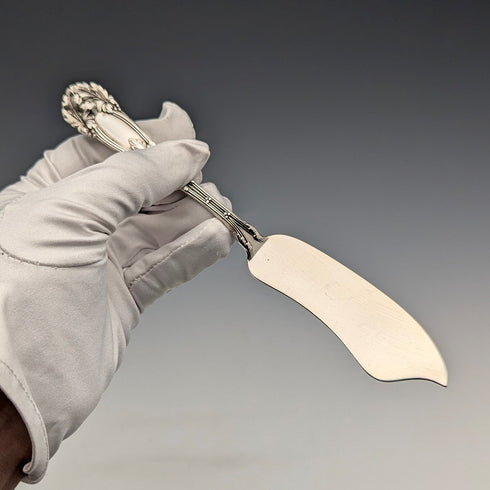 約 1905 年美國古董純銀黃油刀 38 克 FRANK W. SMITH